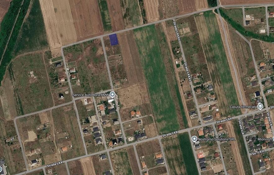 Teren Construcții intravilan de 741 mp, în Șag