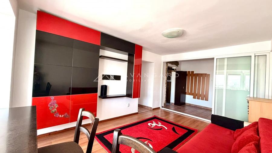 Apartament cu 2 camere semidecomandat, mobilat în Mănăștur