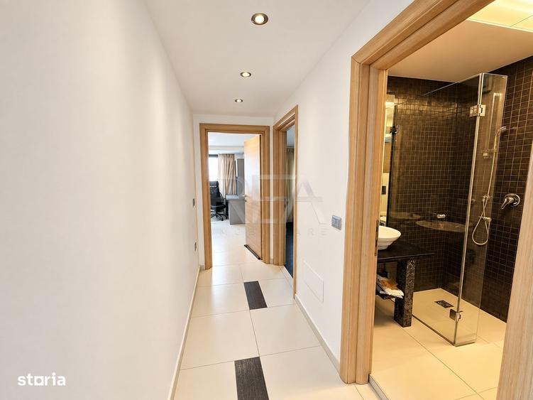 Apartament cu 3 camere semidecomandat, mobilat în Moșilor