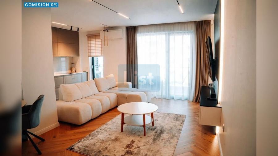 Apartament cu 2 camere semidecomandat, mobilat în Andrei Mureșanu
