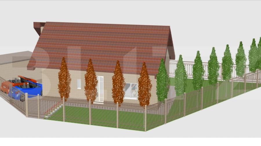 Casă individuală cu 3 camere cu Garaj în Girocului