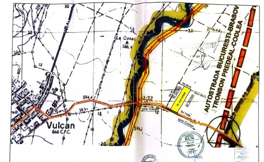 Teren Construcții intravilan de 445 mp, în Cristian
