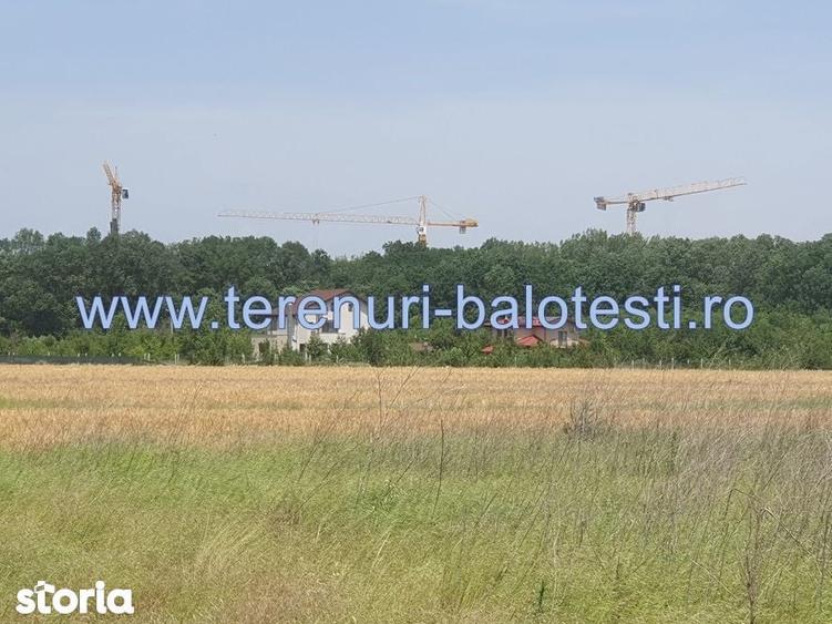 Teren de 620 mp, în Balotești