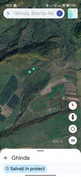 Teren de 1700 mp, în Ghinda
