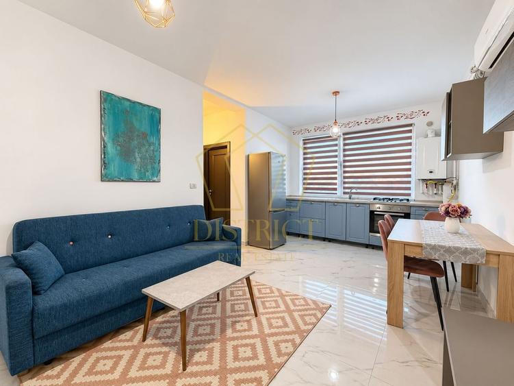 Apartament cu 2 camere semidecomandat, mobilat în Braytim
