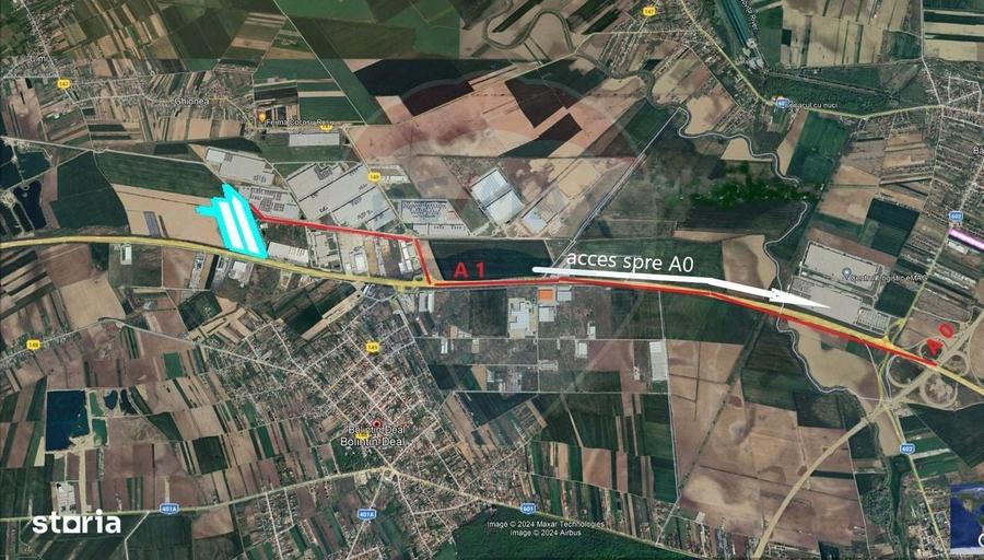 Spațiu comercial, în Bolintin-Deal