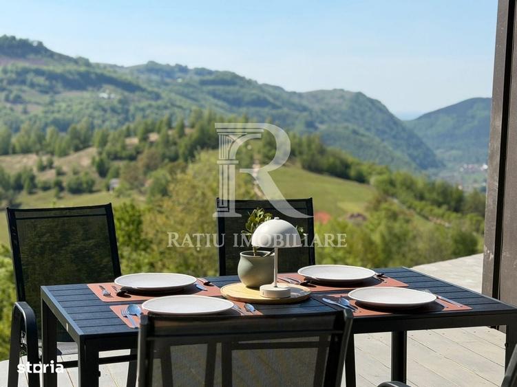 Cabana noua off-grid de vanzare | Priveliste panoramica | Munteni - 6