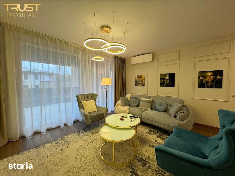 Apartament cu 3 camere, mobilat în Bună Ziua