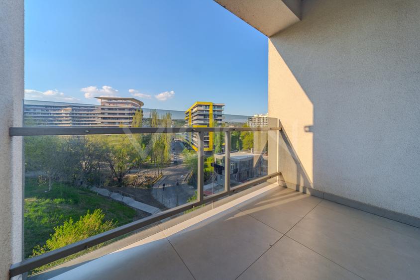 Apartament cu 2 camere semidecomandat, mobilat în Plopilor