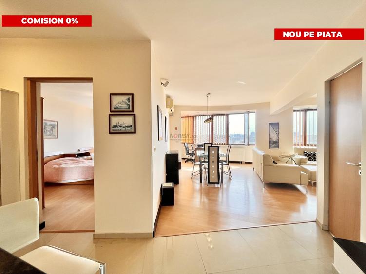 Apartament cu 3 camere semidecomandat, mobilat în Tineretului