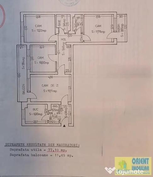 Tomis Nord, apartament 4 camere de vanzare, parter, gaze, mobilat - 13