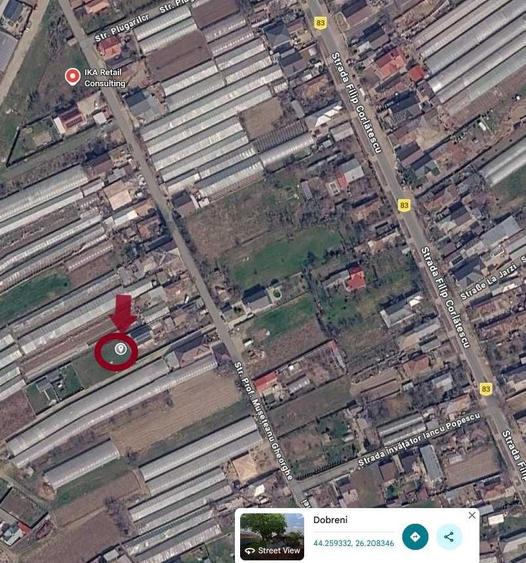Spațiu comercial, în Dobreni