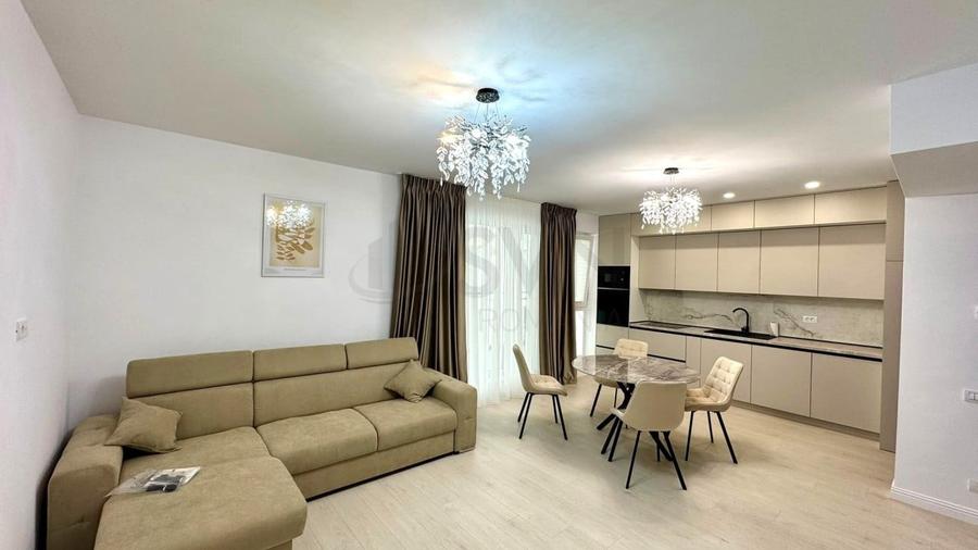 Apartament cu 3 camere decomandat, mobilat în Pipera