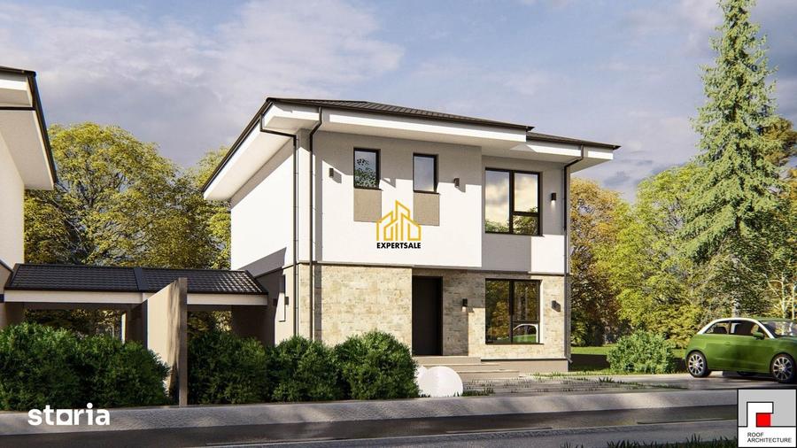 Casă cu 4 camere cu Teren 340 Mp în Domnești