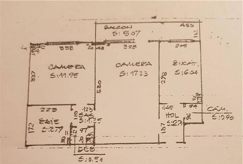 Apartament cu 2 camere în Grigorescu