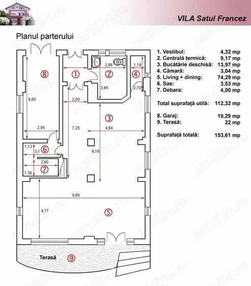 Herastrau I Sat Francez I vila 350mp I gradinita/birou/clinica - 1