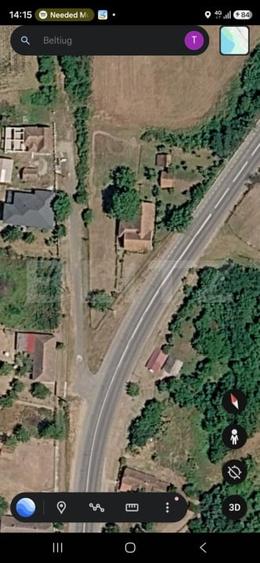 Teren Construcții extravilan de 17088 mp, în Beltiug