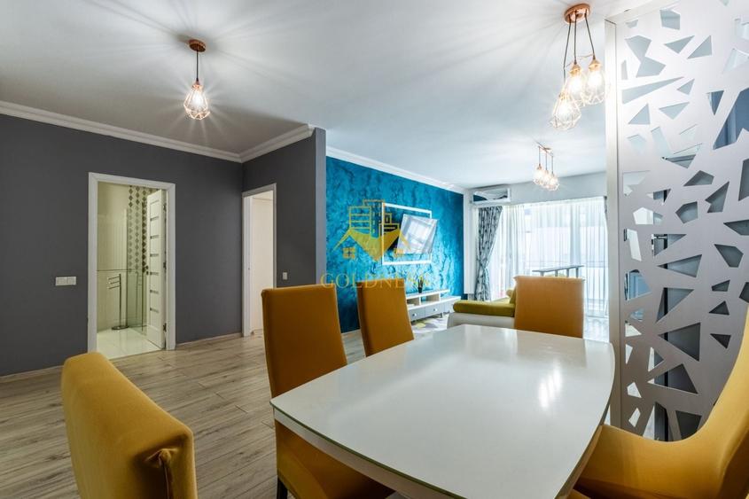 Apartament cu 2 camere semidecomandat, mobilat în Central