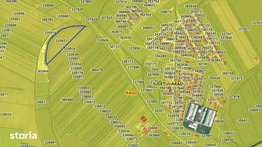 Teren de 30000 mp, în Vladimirescu