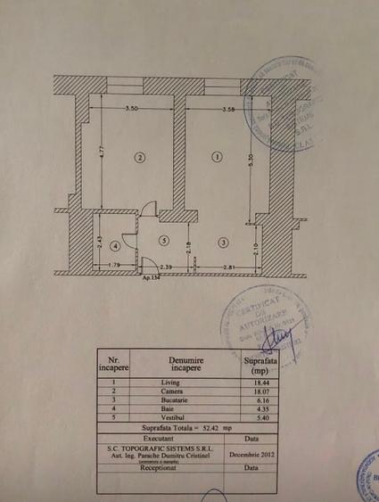 Apartament cu 2 camere decomandat, mobilat în Vitan-Bârzești