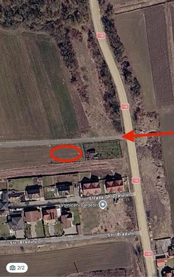 Teren intravilan sat Bardesti com. Santana de Mures, 606mp - 1