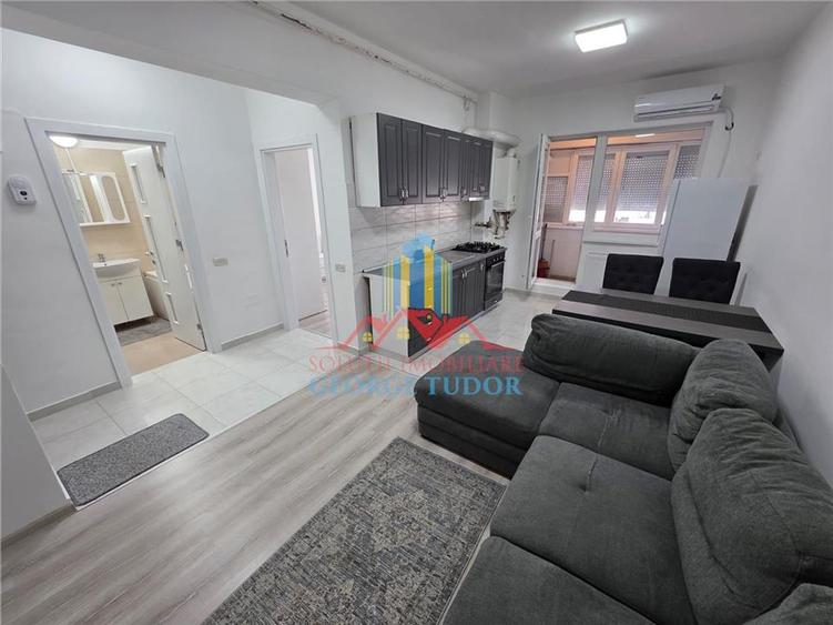 Apartament cu 2 camere semidecomandat, mobilat în Militari