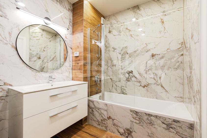 Apartament cu 3 camere decomandat, mobilat în Barbu Văcărescu