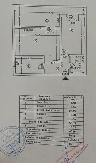 Apartament cu 3 camere semidecomandat în Bragadiru