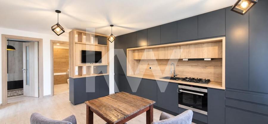 Apartament cu 2 camere decomandat, mobilat în Tractorul