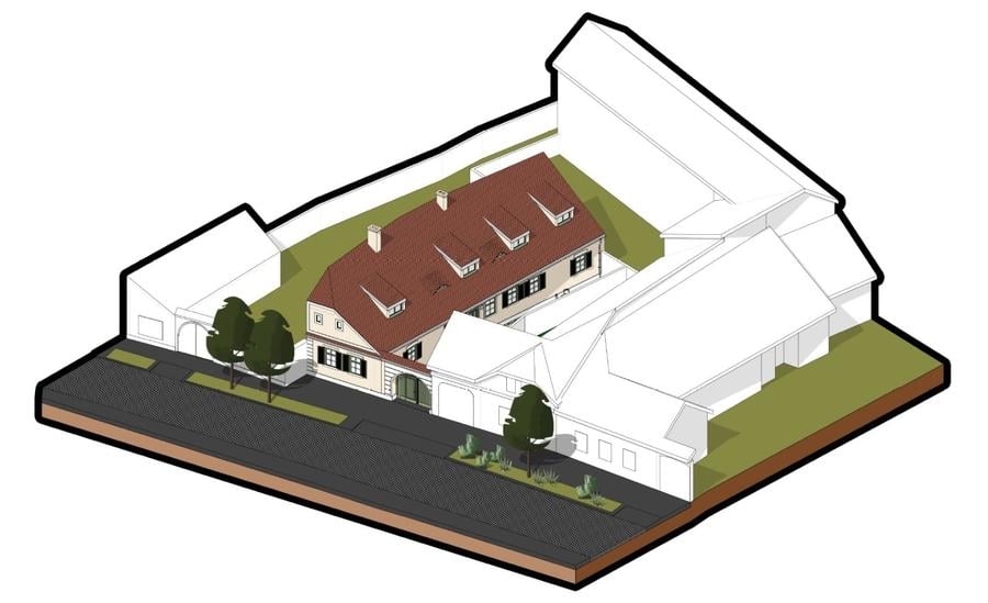 Casă individuală cu 4 camere cu Canalizare în Central