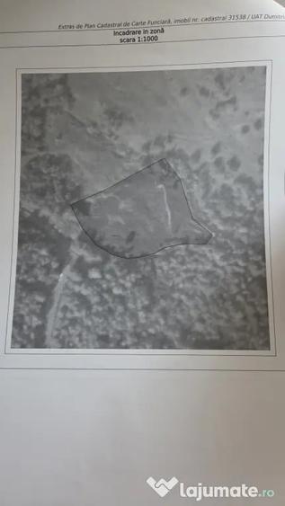 Teren de 4300 mp, în Budacu de Sus