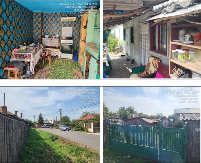 Casă cu 3 camere cu Teren 526 Mp în Crevedia