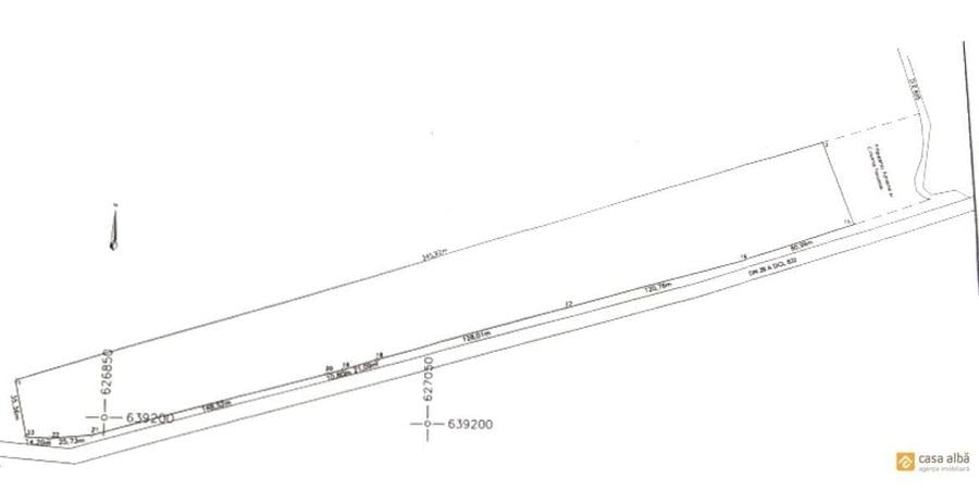 Teren Construcții intravilan de 29137 mp, în Exterior Vest