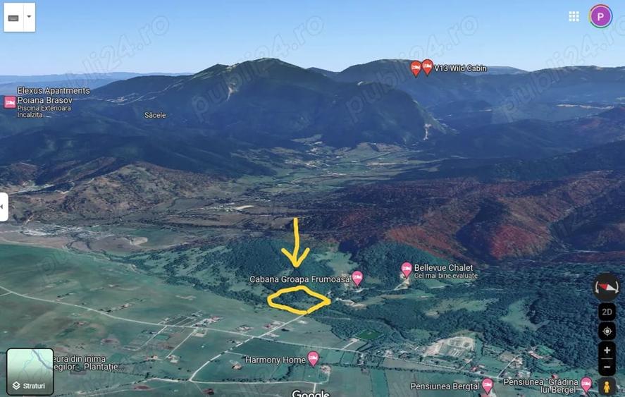 Teren de 10000 mp, în Glăjărie