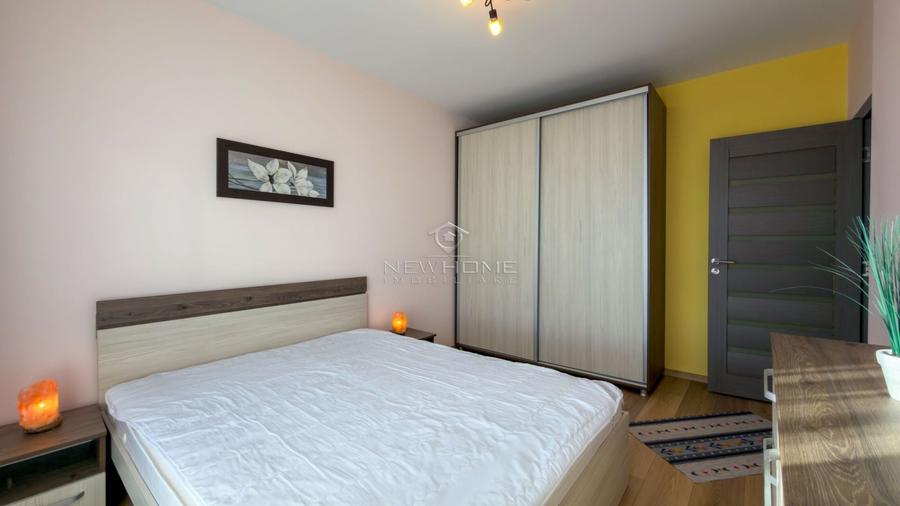 Apartament cu 2 camere semidecomandat, mobilat în Între Lacuri