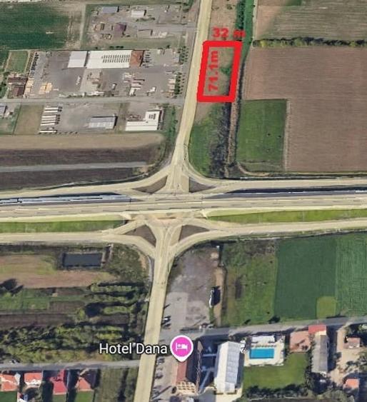 Teren de 2275 mp, în Careiului