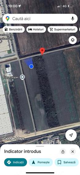 Teren de 15904 mp, în Aeroport