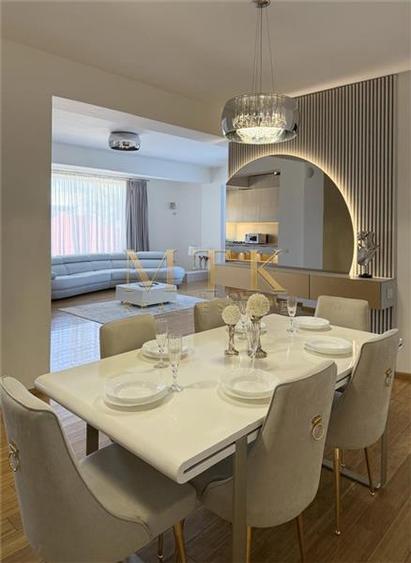 Apartament cu 3 camere decomandat, mobilat în Herăstrău