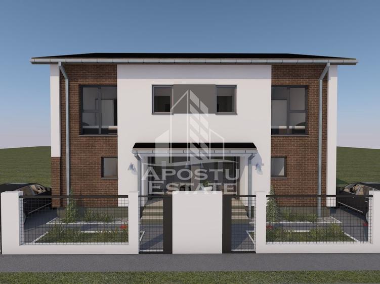 Duplex cu 4 camere cu Canalizare în Chișoda