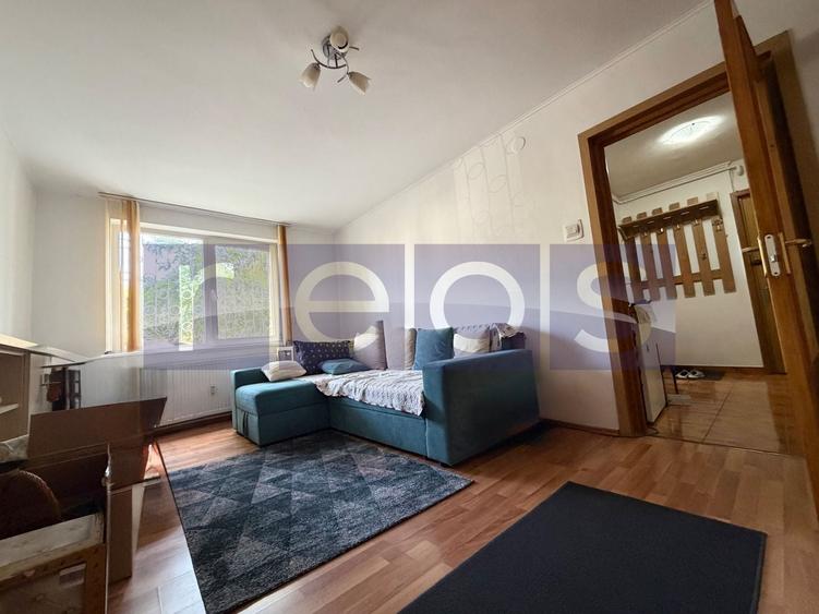 Apartament cu 2 camere semidecomandat, mobilat în Tei
