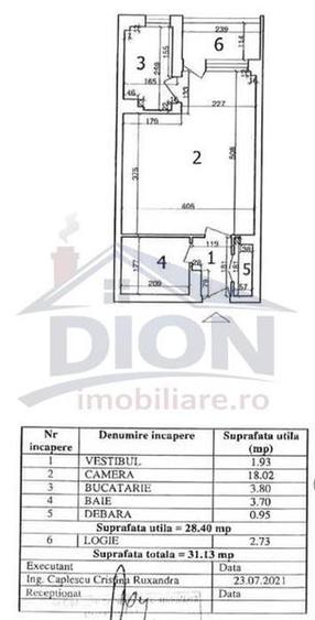 Garsoniera zona Favorit - Ghencea - 7
