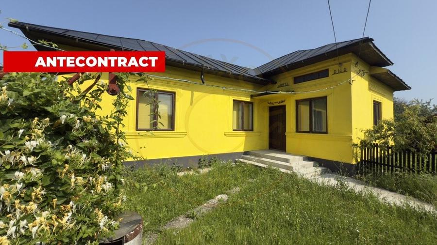 Casă individuală cu 3 camere cu Canalizare în Căteasca
