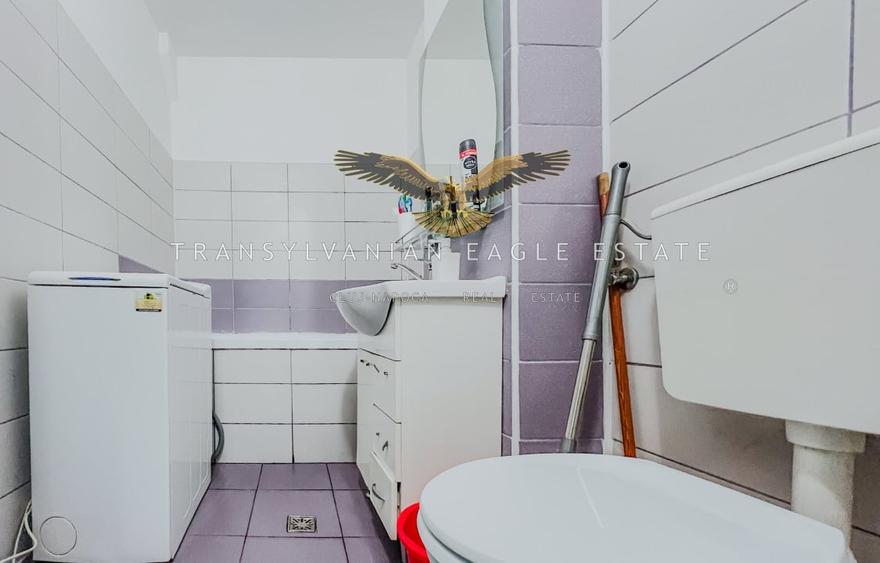 Apartament cu 2 camere semidecomandat, mobilat în Apahida