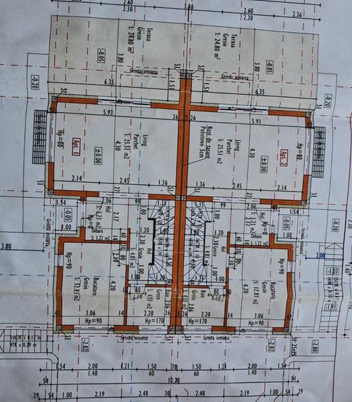 Duplex cu 4 camere cu Garaj în Feleacu