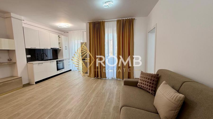 Apartament cu 2 camere semidecomandat, mobilat în Florești