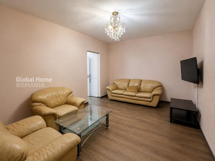 Apartament cu 2 camere semidecomandat, mobilat în Domenii