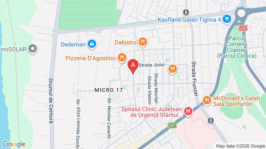 Apartament cu 2 camere semidecomandat în Micro 17