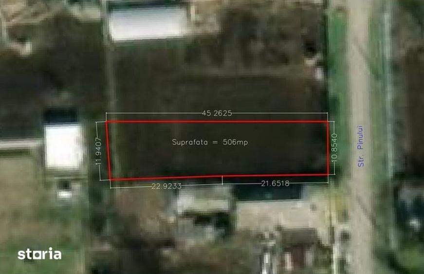 Teren de 506 mp, în Cobadin
