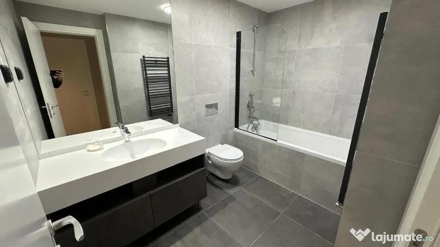 Apartament cu 2 camere semidecomandat, mobilat în Herăstrău