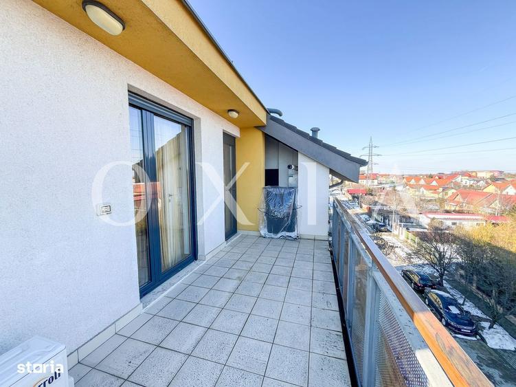 Apartament cu 2 camere, mobilat în Dumbrăvița